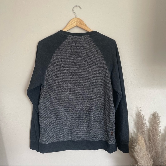 Hippy Tree Ballard Crew Sweatshirt in Grey/Black - Picture 3 of 11